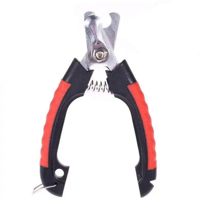 Pet Nail Clippers Pet Dog Cat Grooming Nail Scissors Stainless Steel Straight Handle Clippers Pet Supplies