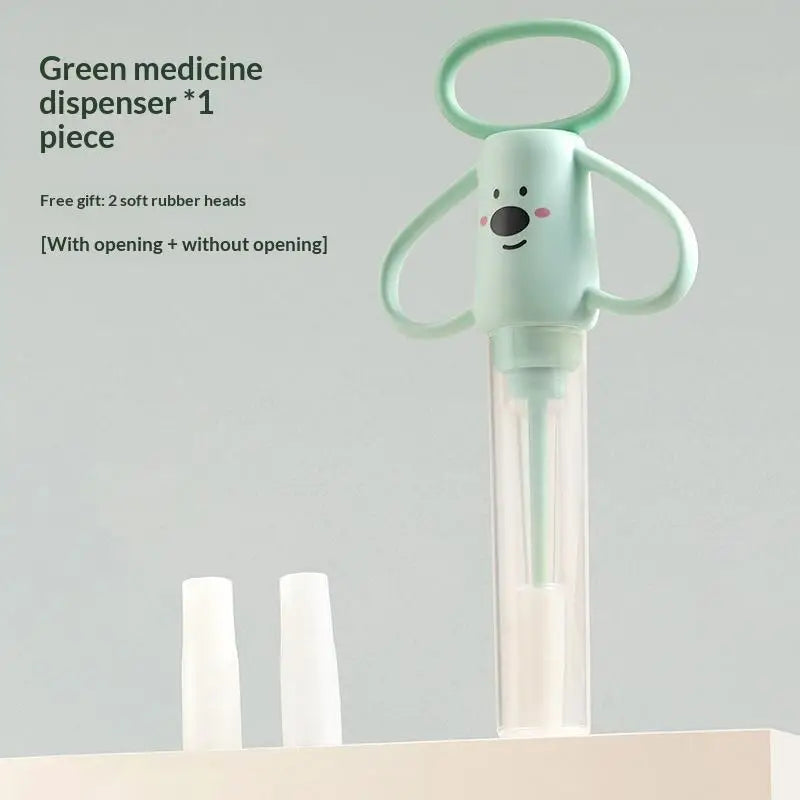 Cute Pet Dispenser With Soft Silicone Tip Easy Grip Handle For Feeding Medicine To Pet Cats Dogs Small Pets At Home