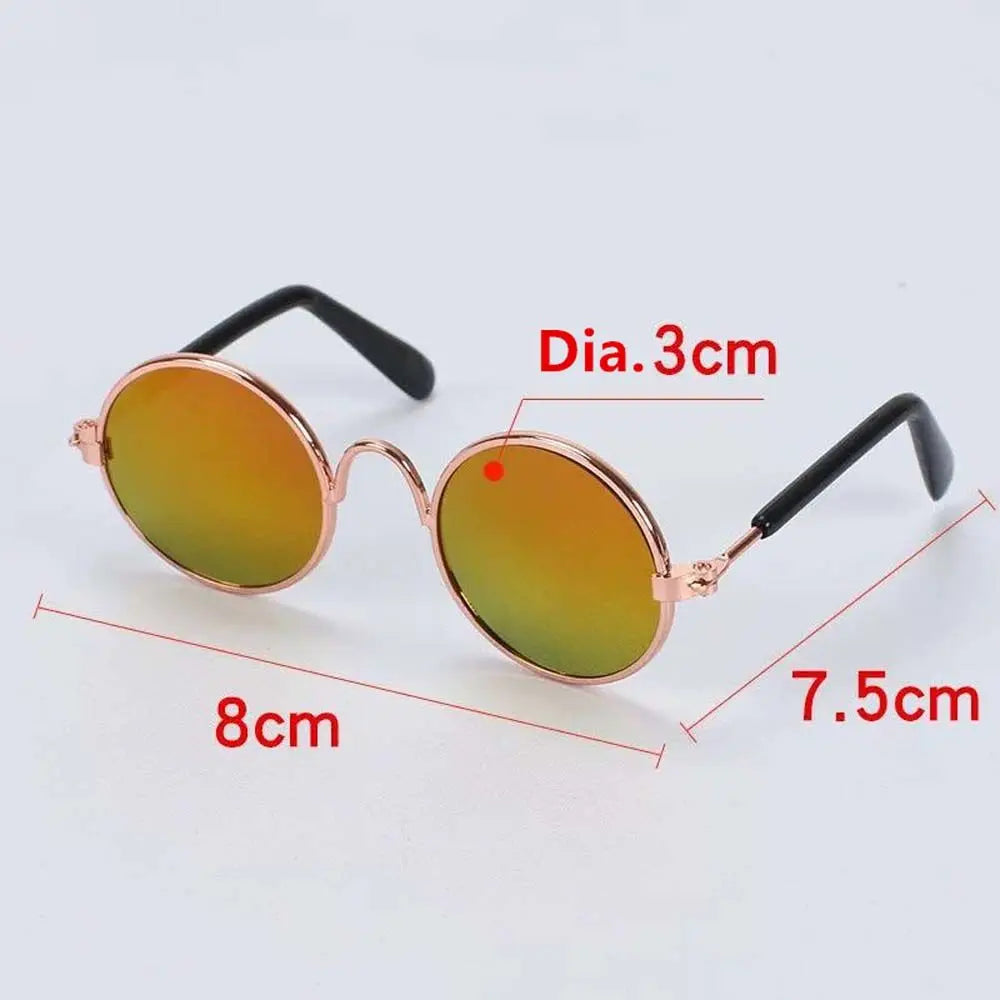 Fashion Funny Decoration Lovely For Small Dog Cat Reflection Photos Props Pet Glasses Sunglasses Eye Wear