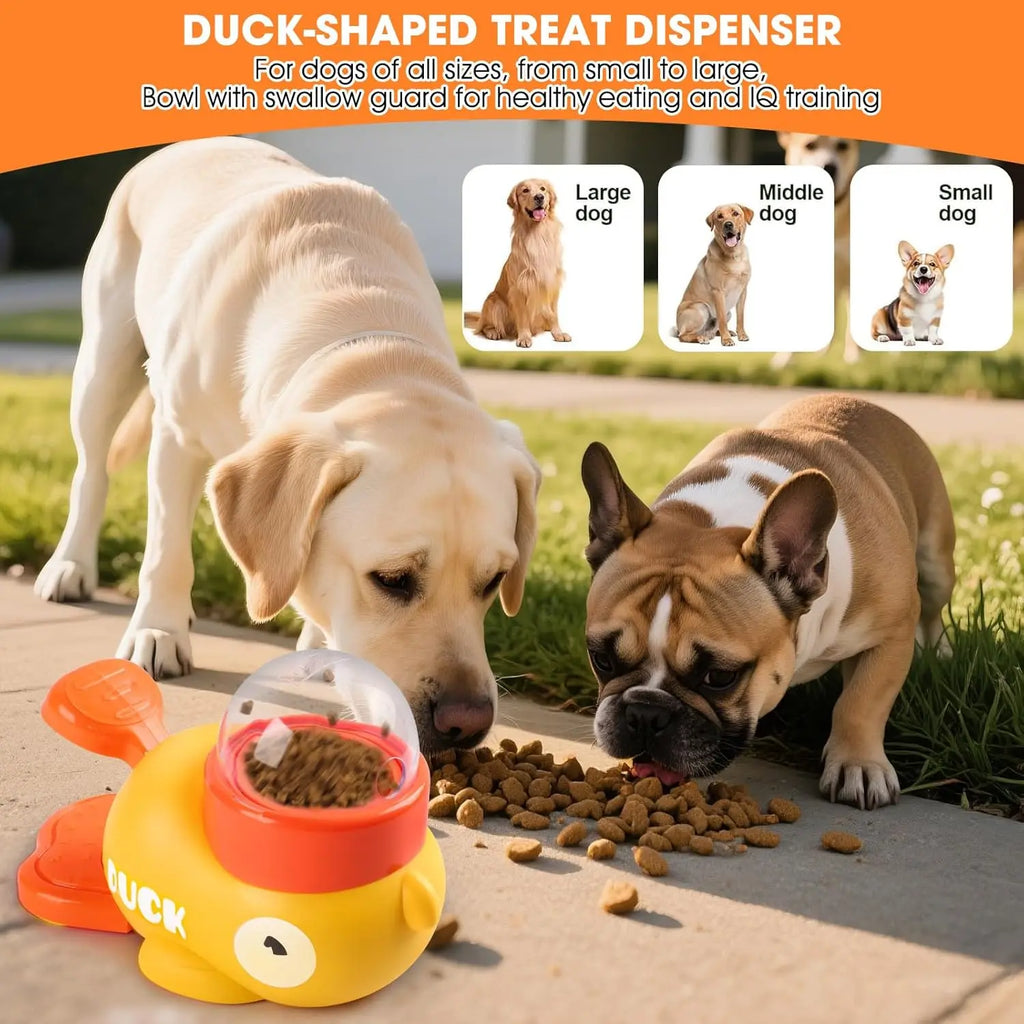Small Dog Cat Interactive Treat Dispenser Toy, IQ Training Mental Stimulation Pet Toy, Healthy Digestion Pet Food Dispensing Toy