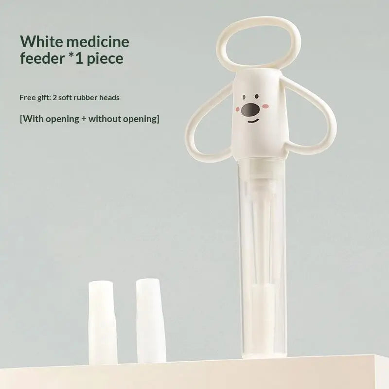 Cute Pet Dispenser With Soft Silicone Tip Easy Grip Handle For Feeding Medicine To Pet Cats Dogs Small Pets At Home