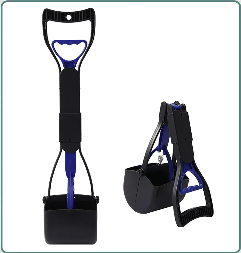 Pet Dog Cleaner Pooper Scooper Long Handle Pet Pooper Scooper Dog Cat Poop Scoop Clean Waste Cleaning Tools Pet Supplies