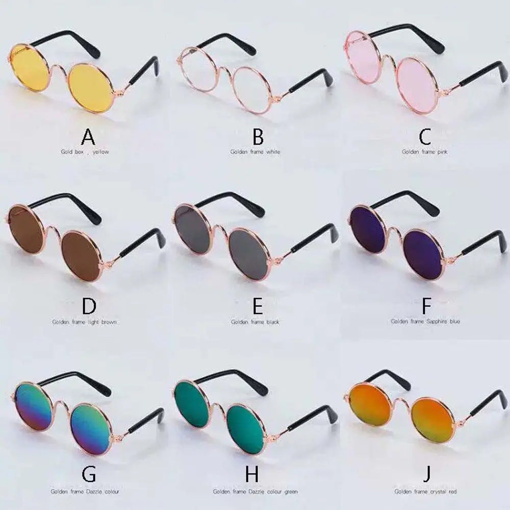 Fashion Funny Decoration Lovely For Small Dog Cat Reflection Photos Props Pet Glasses Sunglasses Eye Wear