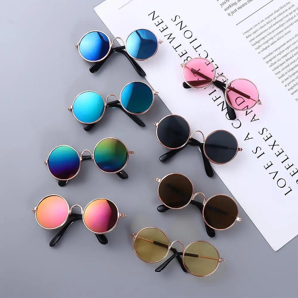 Fashion Funny Decoration Lovely For Small Dog Cat Reflection Photos Props Pet Glasses Sunglasses Eye Wear