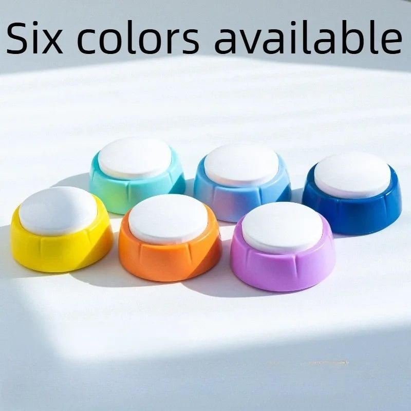 Dog talk button Pet communication Cat sound button Sounder recording Training bell voice for dogs