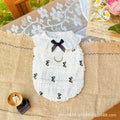 Pet Spring/Summer Breathable Cake Skirt Lace Vest Pet Cat Top Strap Puppy Clothes Dog Clothes for Small Dogs