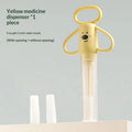 Cute Pet Dispenser With Soft Silicone Tip Easy Grip Handle For Feeding Medicine To Pet Cats Dogs Small Pets At Home