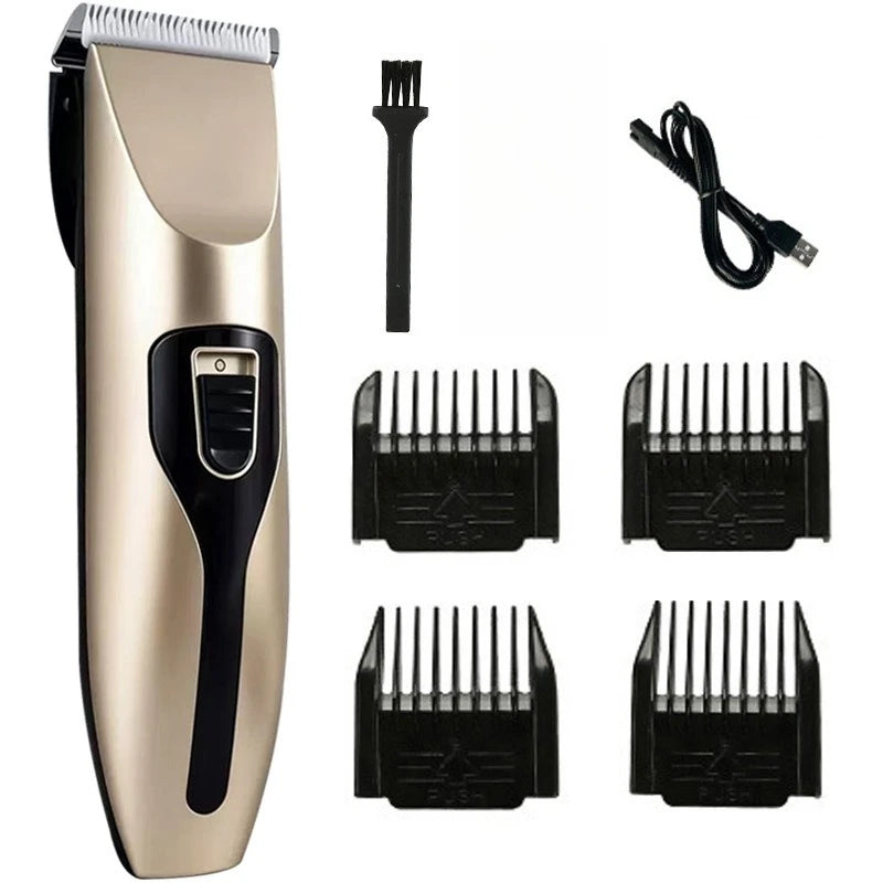 Dog Hair Clippers Electrical Pet Dog Clipper Grooming Trimmer Set For Cat Rabbit  Cordless USB Rechargeable Pet Shaving Machine