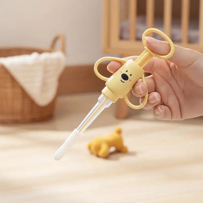 Cute Pet Dispenser With Soft Silicone Tip Easy Grip Handle For Feeding Medicine To Pet Cats Dogs Small Pets At Home