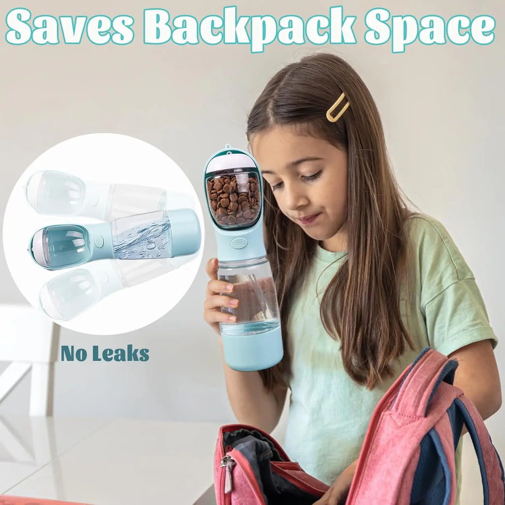 Hot Portable Dog Water Bottle Portable Water Bottle for Dogs Cats On The Go Portable Dog Bowl Cat Bowl for Pet