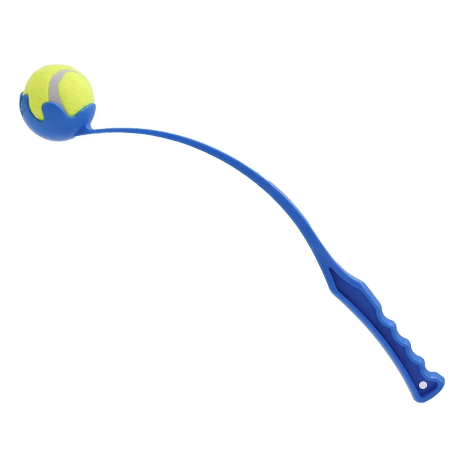 Dog Ball Launcher Toy Manual Tennis Ball Thrower for Dogs Outdoor Interactive Fetch Training Tool Pet Accessories Long Handle