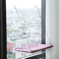 Upgraded New Pet Cat Hammock Hanging Cat Bed Bearing 20 Kg Comfortable Sunny Window Seat Kitten Rock Climbing Frame Pet Supplies