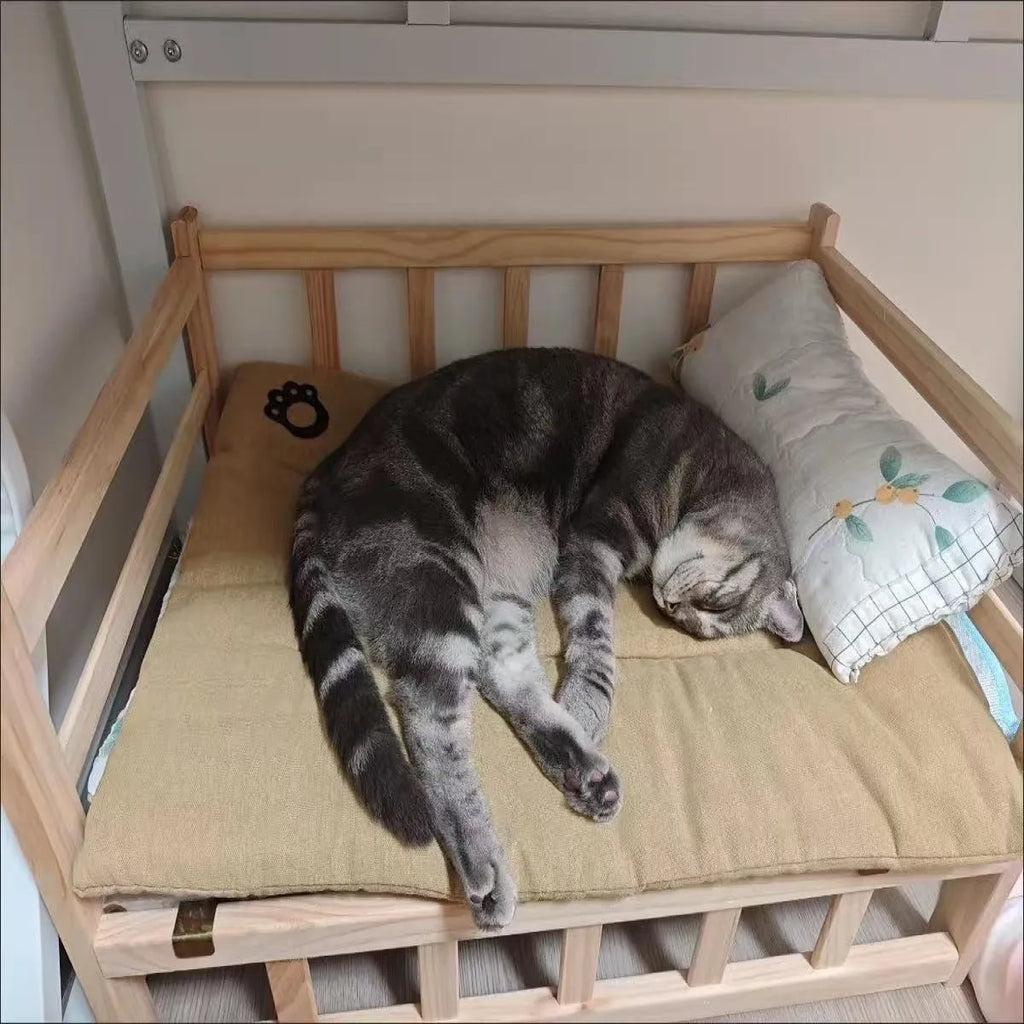 Dog Pet Beds Extra Large Dog Bed Sofa Cat Bed Four Season Cotton linen Mat Scratch-resistant wear-resistant Pet Cushion Cat Mat