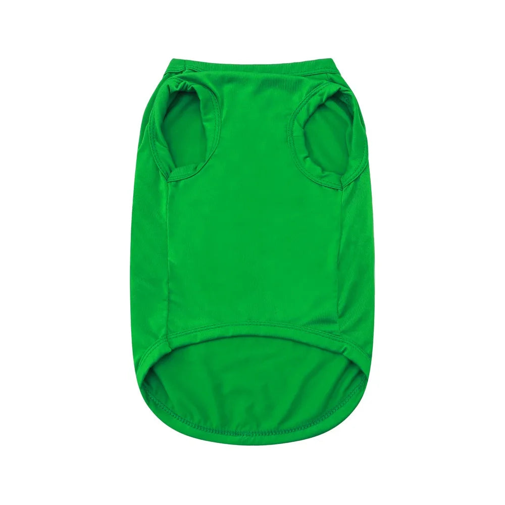 Printed pet vest,comfortable daily sportswear,suitable for cats and dogs to wear indoors for leisure walks and vacations