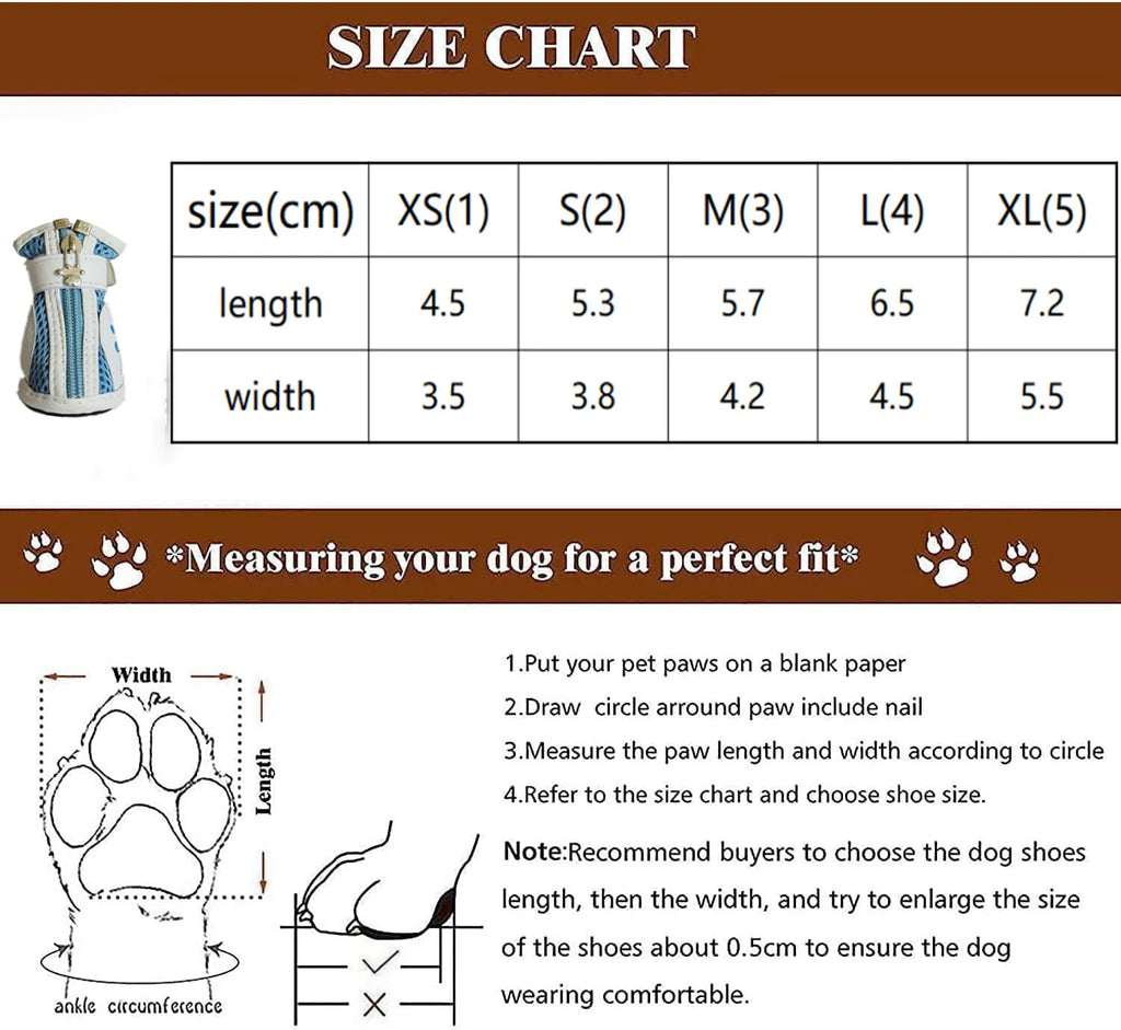 4pcs/set Pet Dog Shoes Breathable Pet Shoes Mesh Casual Shoes Anti-slip Boots for Puppy Small Dog Pet shoes socks footware