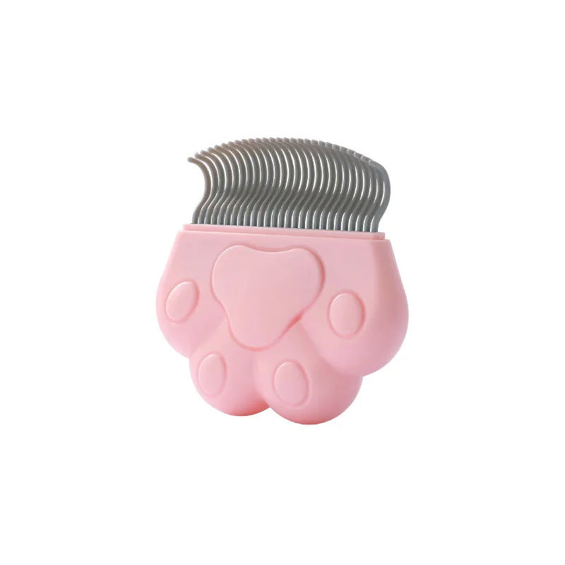 Pet Comb for Cats Dogs Shell Brush Grooming Massage Shedding Tool Remove Loose Undercoat Hair Gentle Slicker Deshedding Care