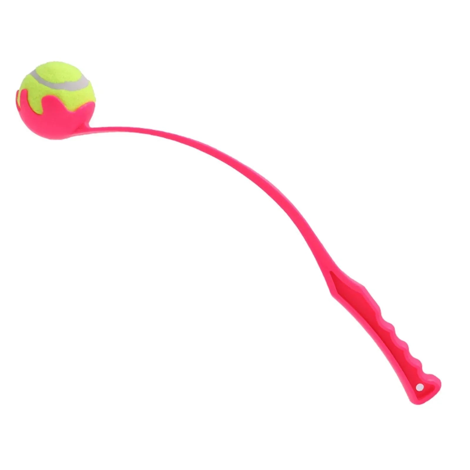 Dog Ball Launcher Toy Manual Tennis Ball Thrower for Dogs Outdoor Interactive Fetch Training Tool Pet Accessories Long Handle