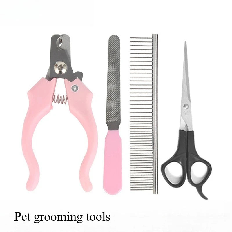 Dog Hair Clippers Electrical Pet Dog Clipper Grooming Trimmer Set For Cat Rabbit  Cordless USB Rechargeable Pet Shaving Machine