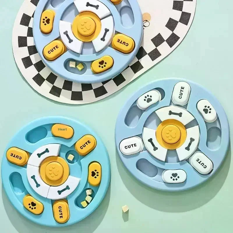 Pet Sound Educational Toys Dog Slow Food Basin Cat Dog Educational Toy To Relieve Boredom, Interactive Educational Feeding Toy