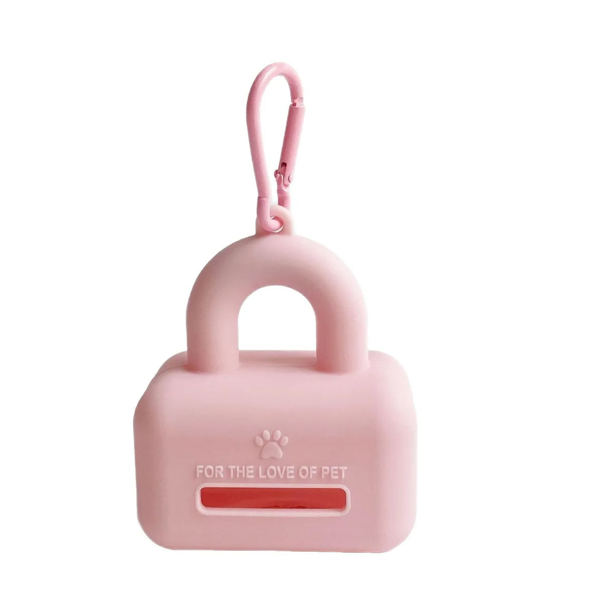 Silicone Pet Waste Bag Dispenser Portable Dog Poop Bag Holder for Outdoor Walking Cleaning Supplies